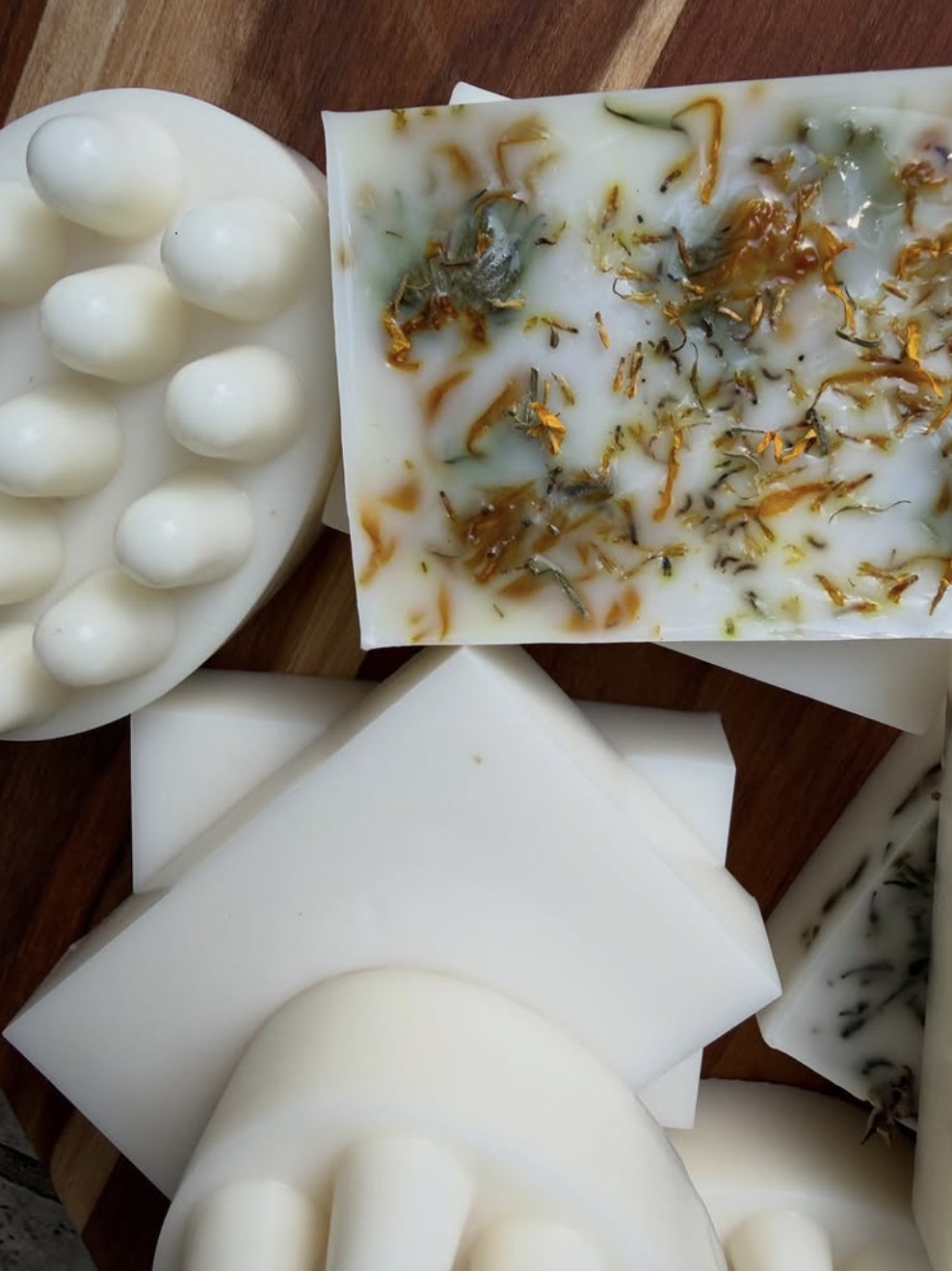 A handmade soap shop photo.