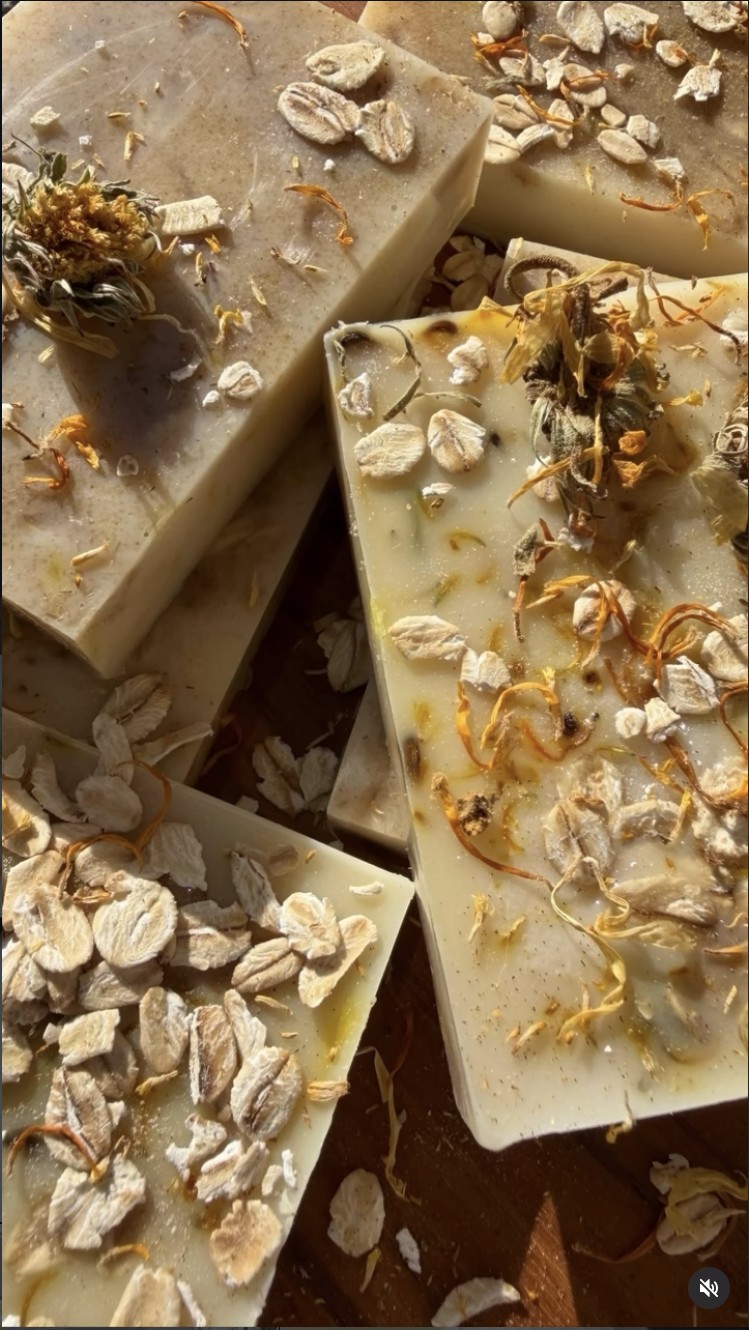 A handmade soap shop photo.